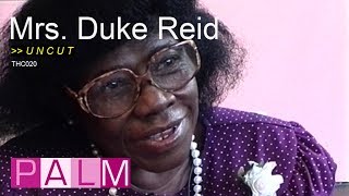 Video thumbnail of "Mrs. Duke Reid interview [UNCUT]"