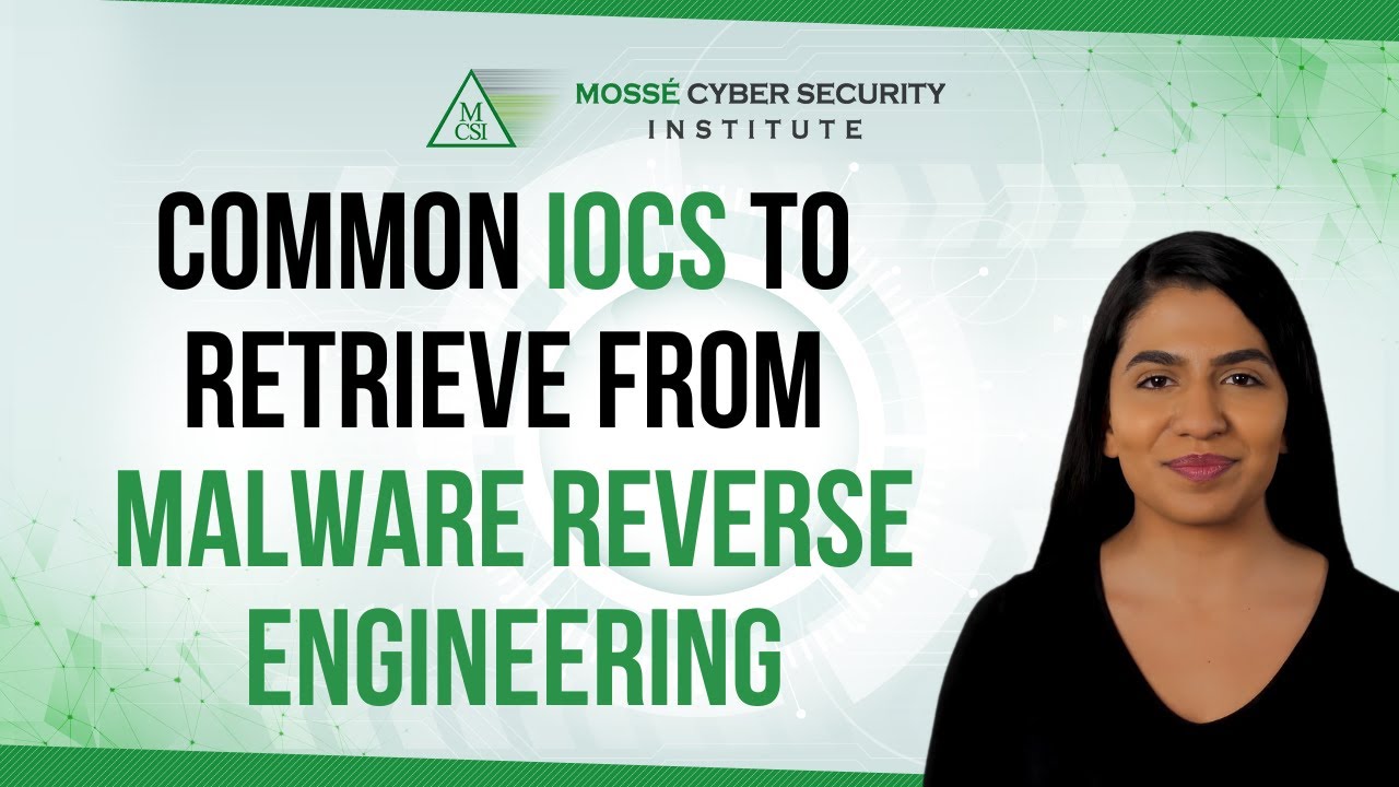 Common IOCs to retrieve from malware reverse engineering - YouTube