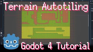 Terrain Autotiling and Alternative Tiles ~ Godot 4 Tutorial for Beginners