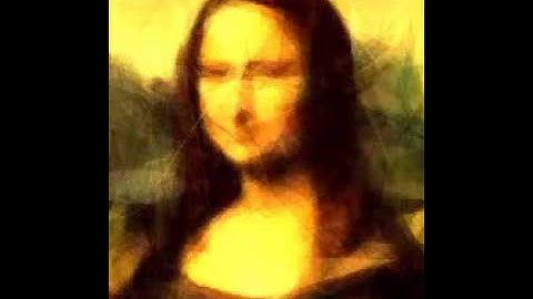 Evolutionary Painting (Mona Lisa)