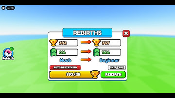 BEST Rebirth System - Roblox Studio