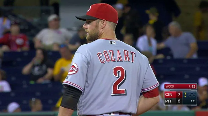 CIN@PIT: Phillips begins a nice 4-6-3 double play