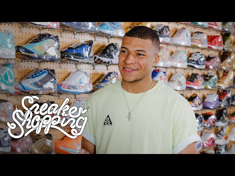 Kylian Mbappé Goes Sneaker Shopping With Complex