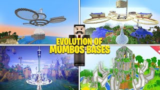 The Evolution of Mumbos Hermitcraft MEGA BASES! (Season 2 - Season 7)