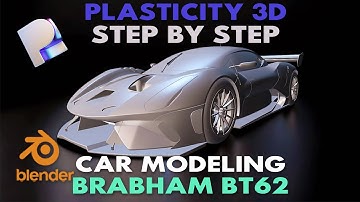 Get PRO Results with Car Modeling for Plasticity 3d BrabHam BT 62!