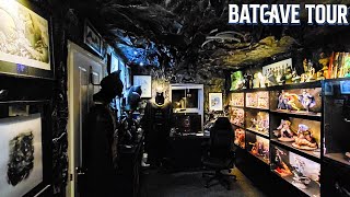 A Real Life Batcave! Insane Batman Collection Room!