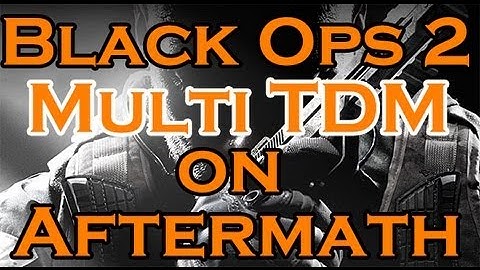 Black Ops 2 Multi Team TDM Gameplay on Aftermath Live at Gamescom w/ Commentary