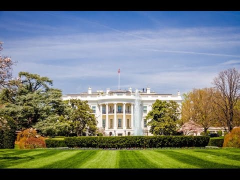 Видео: Карта Белого дома и эллипса в Вашингтоне, округ Колумбия