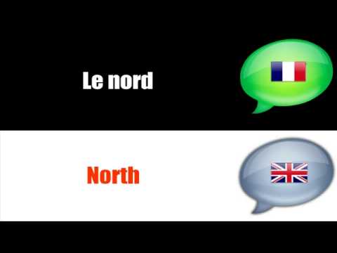 Fransk = Engelsk # punkter i kompasset