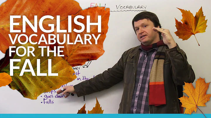 English Vocabulary: Talking about AUTUMN - 天天要聞