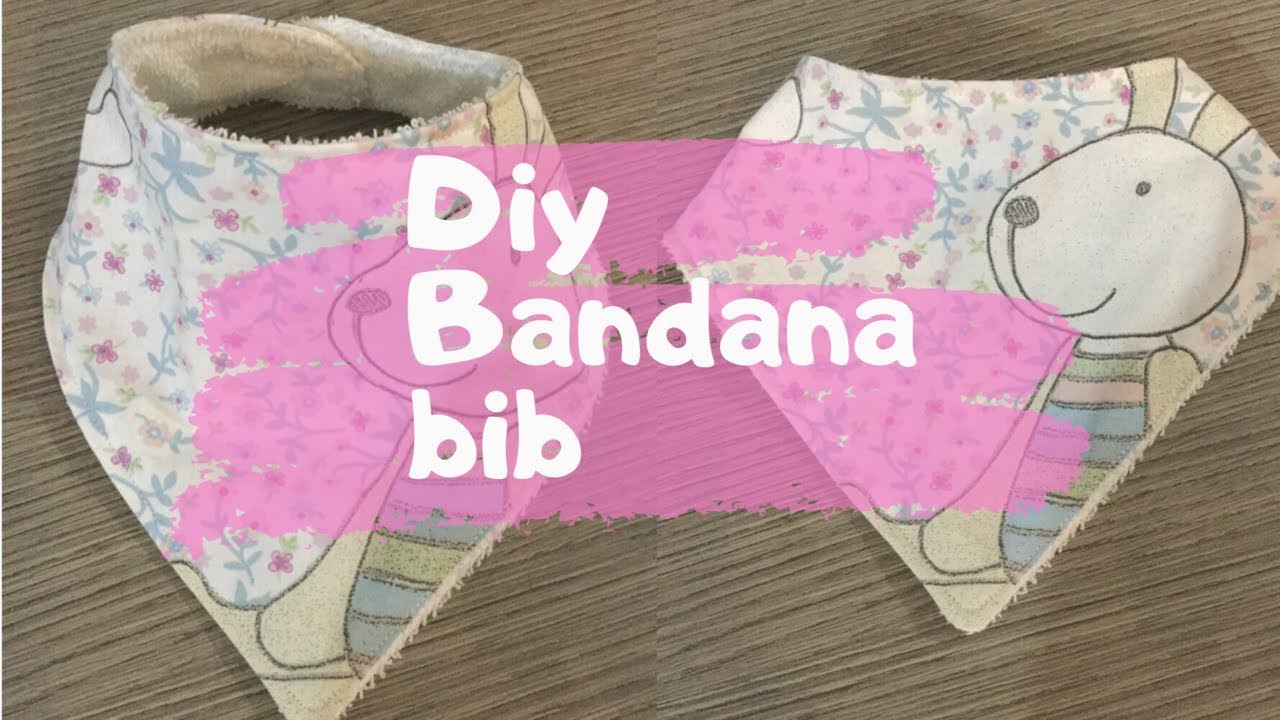 DIY Bandana Bib Tutorial 