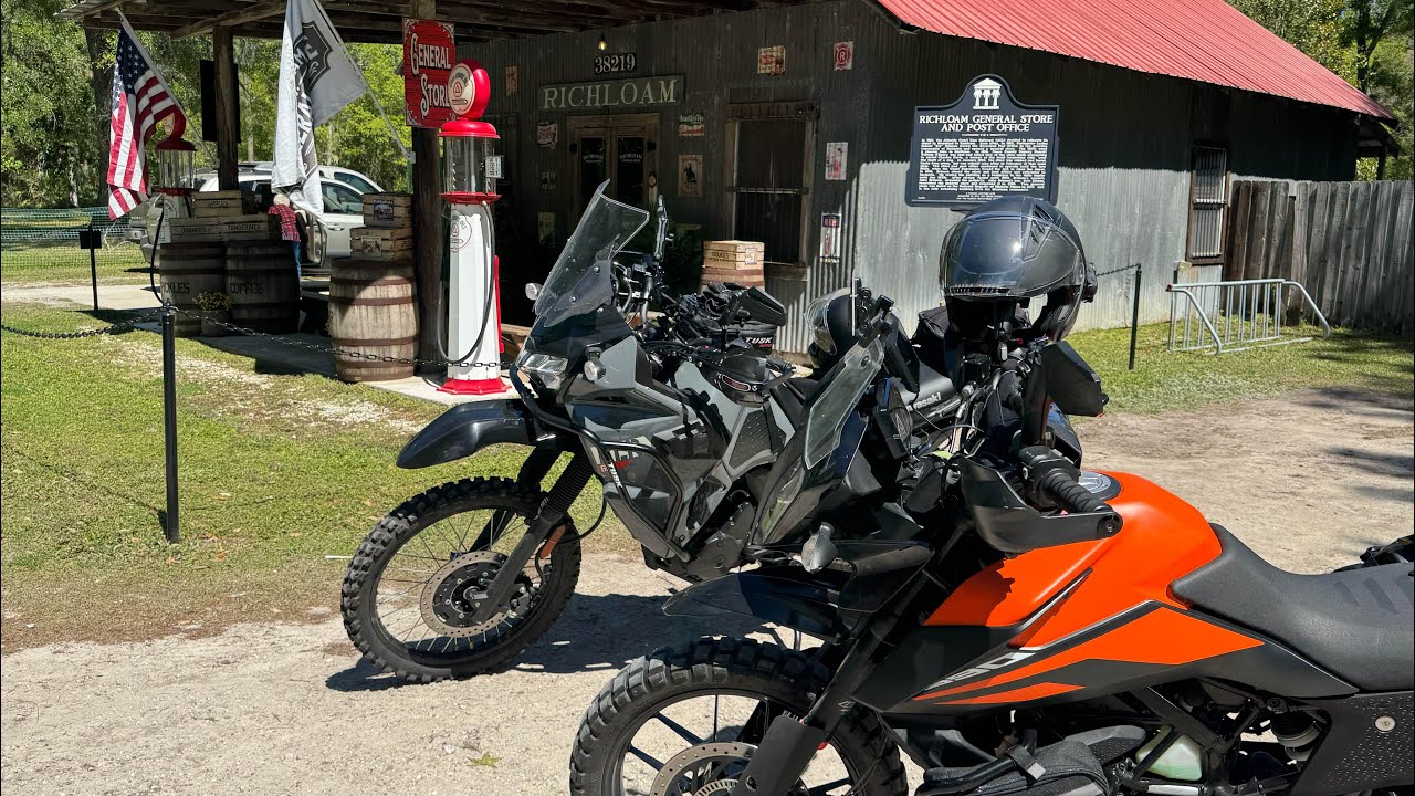 Kawasaki KLR 650 VS KTM 390 Adventure OFF- ROADING