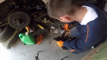 MGB GT Restoration Pt 23 Finishing the Dog Leg