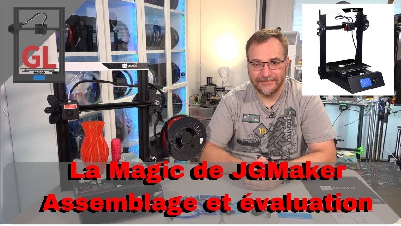 JGMaker Magic : Assemblage et évaluation - YouTube