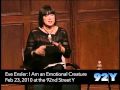 Eve Ensler: I Am an Emotional Creature at the 92nd Street Y