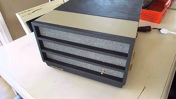 VM 1290 wood console playing 45 rpm record(s)