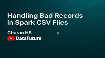 Handling Bad Records in Spark CSV Files | Permissive, DropMalformed & FailFast