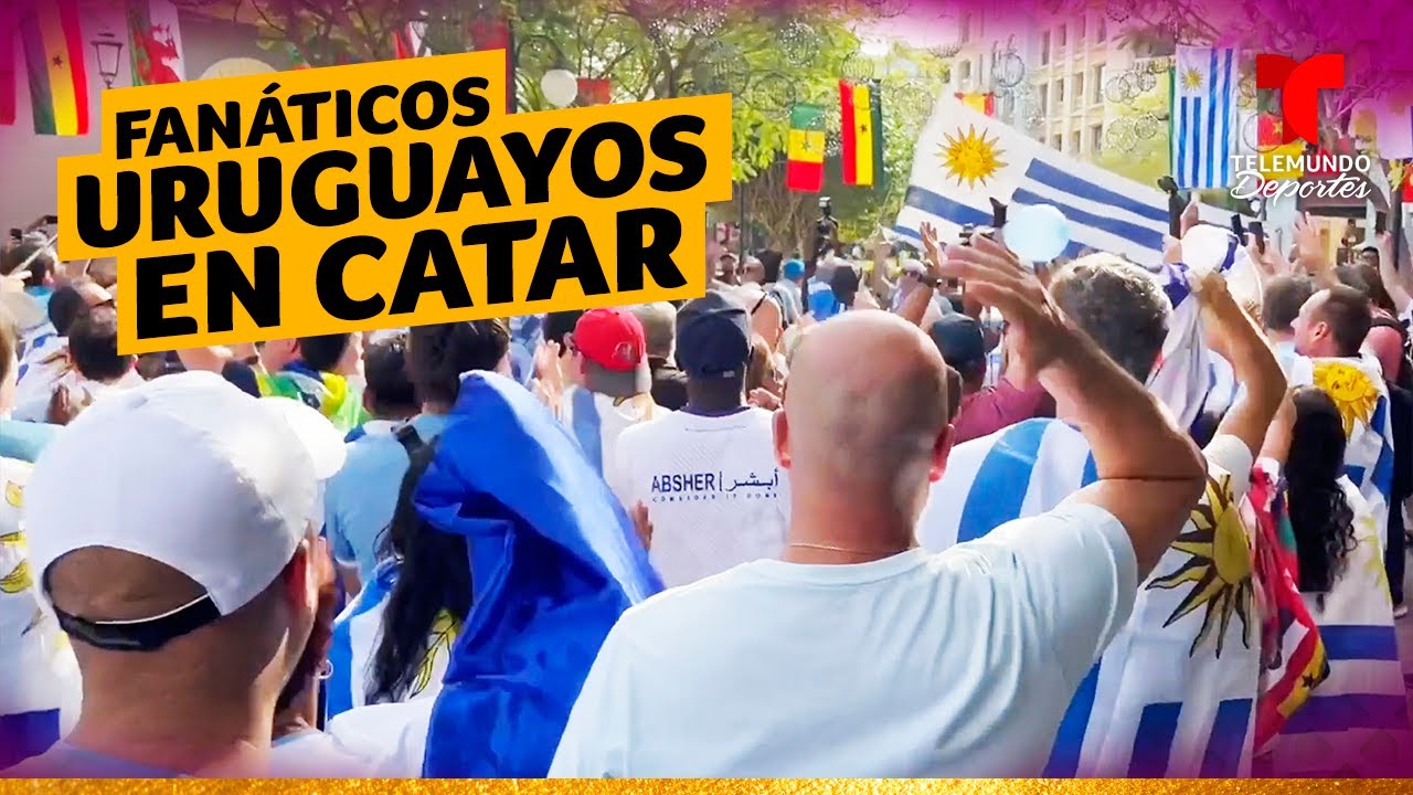 Catar 2022 Los tambores uruguayos invadieron las calles de Doha Telemundo Deportes YouTube