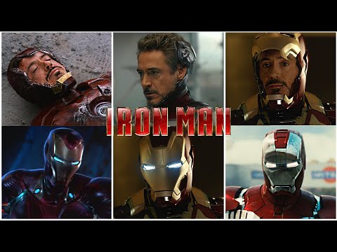 All Iron Man Suit Up Scenes (2008 - 2019) 4K IMAX