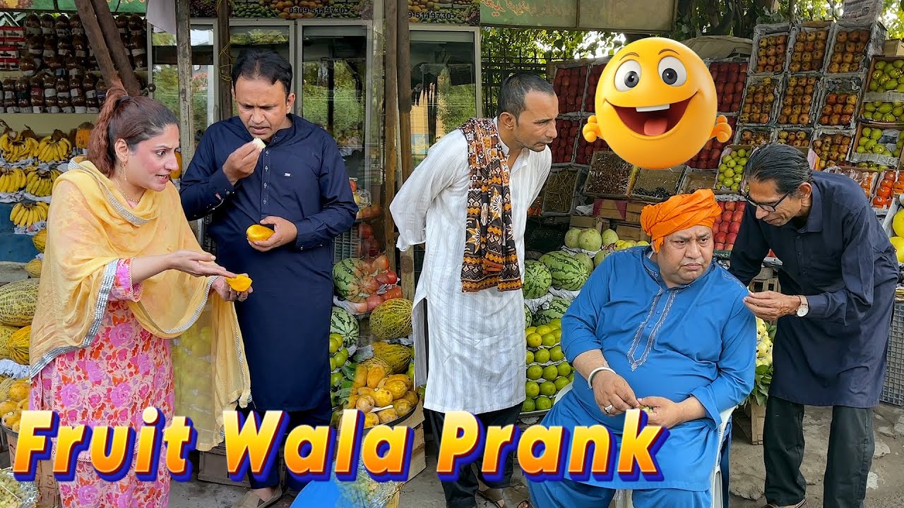 Tasleem Abbas and Soni New || Fruit Wala Prank || Sonam Ch  @TasleemAbbasOfficial ​