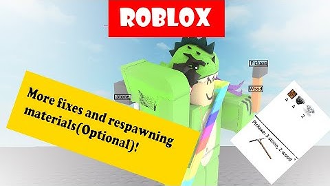 How to make respawning items in inventory system! (And fixes, read desc!)