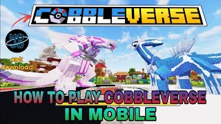 How to play cobbleverse in phone|FULL GUIDE Video|mojolauncher apk download #minecraft#cobbleverse