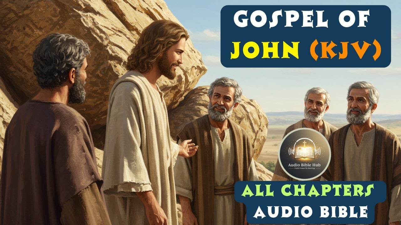 Gospel Of John All 21 Chapters in English Audio Bible King James ...