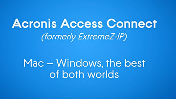 Acronis Access Connect 10 (formerly ExtremeZ-IP)