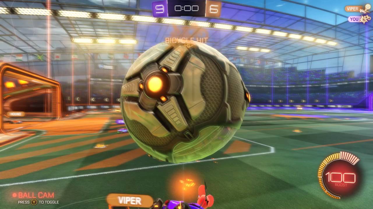 Rocket League Bicycle Kick Nice Way To End YouTube