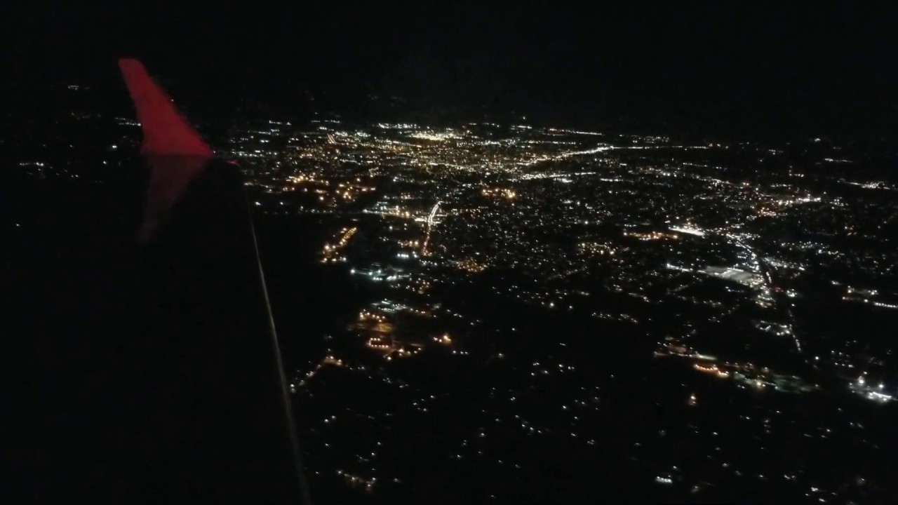 Landing at Akroncanton airport American airlines CRJ700 YouTube