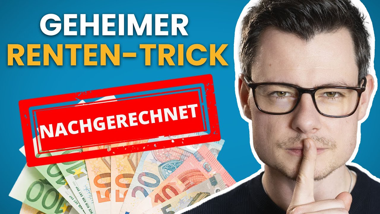 BEWEIS: Trick für maximale Rente lohnt sich trotz mehr Steuern! // Rente und weiterarbeiten