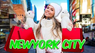 NEW YORK CITY CHRISTMAS shopping CHALLENGE !!