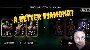 I beat FATAL EWT 100 on my beginner account! Will I get a GREAT diamond? MK Mobile