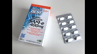 IHERB: Doctor&#39;s Best, SAM-e, 400 mg , Double-Strength (S-аденозилметионин) - Видео обзор - Видео от Обзоры лучших товаров iHerb