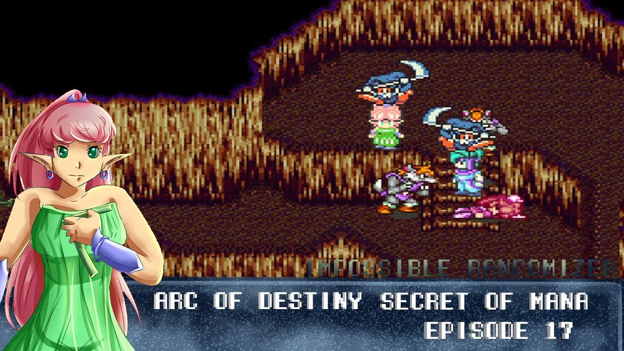 Secret Of Mana - Impossible Difficulty Open World Randomizer - - 17 - Cave Trouble!