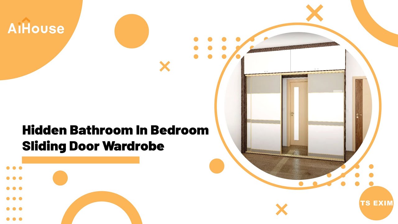 [Wardrobe FAQs] V5 plus - Hidden Bathroom in bedroom sliding door ...