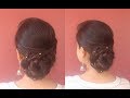 Side Updo With Puff For All|Every Season Bun/Juda|Asmita