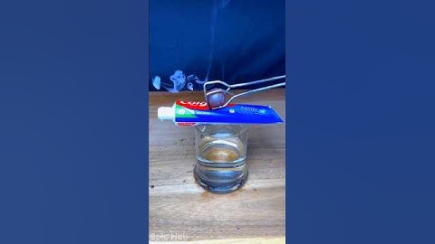 Colgate vs hot ball 🔥 / satisfying asmr / #viral #experiment