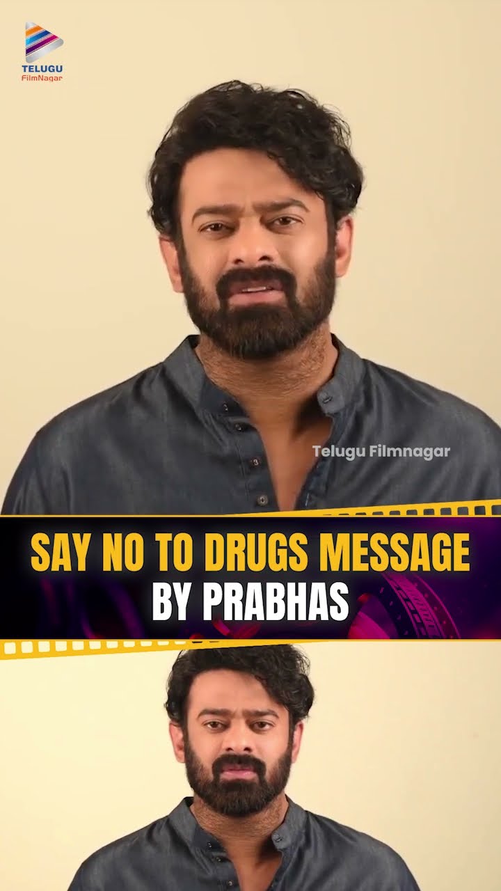 Rebel Star #Prabhas Supports Anti-Drug Initiative With Heartfelt Message | #Shorts | #YTShorts | TFN