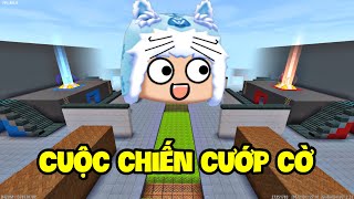 CUỘC CHIẾN CƯỚP CỜ SIÊU KHÓ TRONG MINI WORLD | MEOWPEO MINI GAME