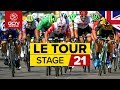 Tour de France 2019 Stage 21 Highlights: Paris Champs - Élysées Sprint Finale