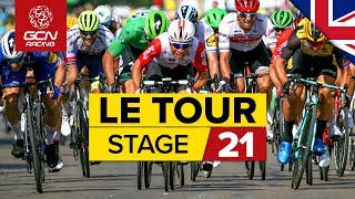 Tour de France 2019 Stage 21 Highlights: Paris Champs - Élysées Sprint Finale