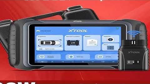 XTOOL D8W Car Diagnostic D8BT Full systems Bi-Directional Scanner ECU Coding Auto VIN Topo