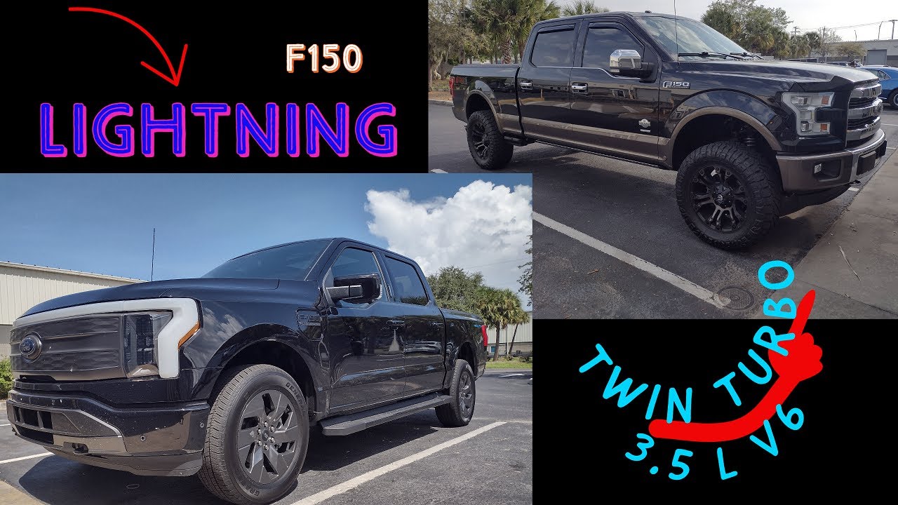 2022 Ford F150 Lightning vs Twin Turbo 3.5 Liter EcoBoost V6 F150 ...