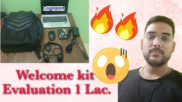 Evaluation = 1 Lac 🔥🔥 || Cognizant Welcome kit
