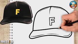 Como Dibujar La Gorra De Free Fre Ff Dibujos