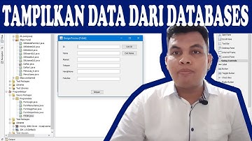 Program java untuk menampilkan data di tabel MYSQL | Part 6