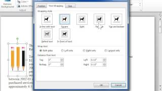 Set the Right Distance from Surrounding Text - Word 2010