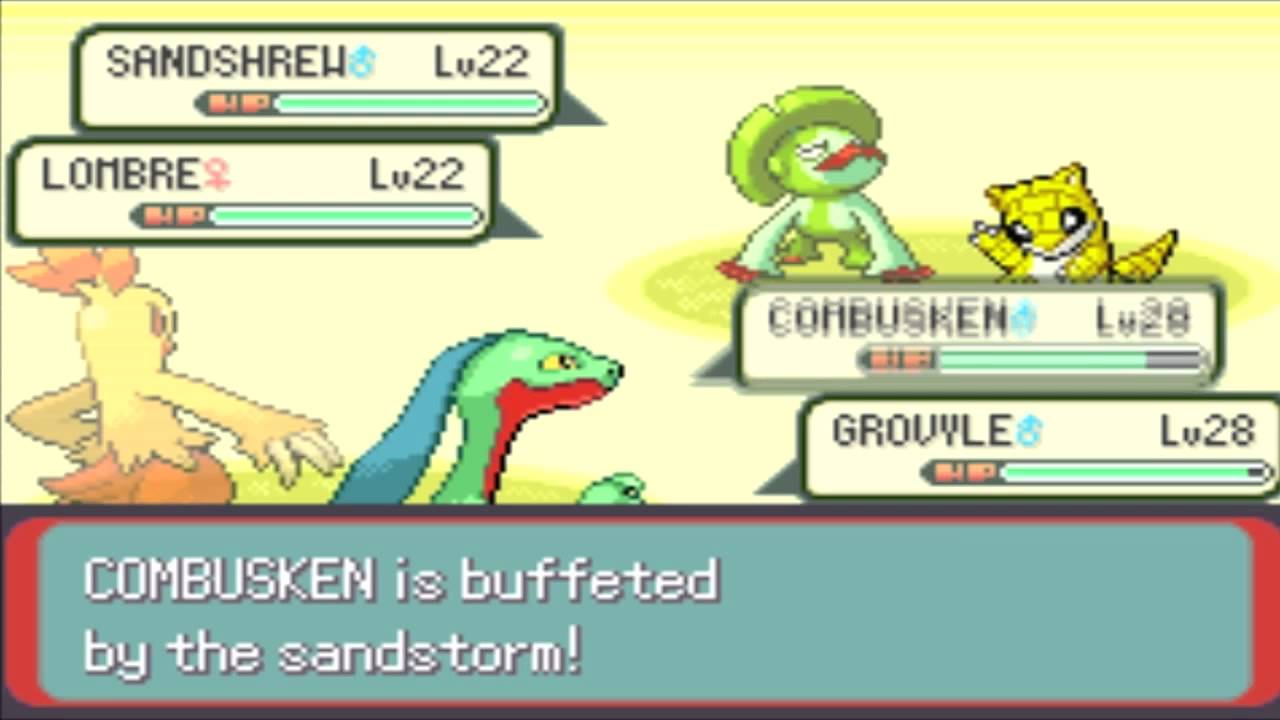 Pokemon Emerald (GBA) Part 23 The Route 111 Desert and