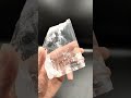 Halite crystal with water and ancient organisms inside,a very rare 604 g